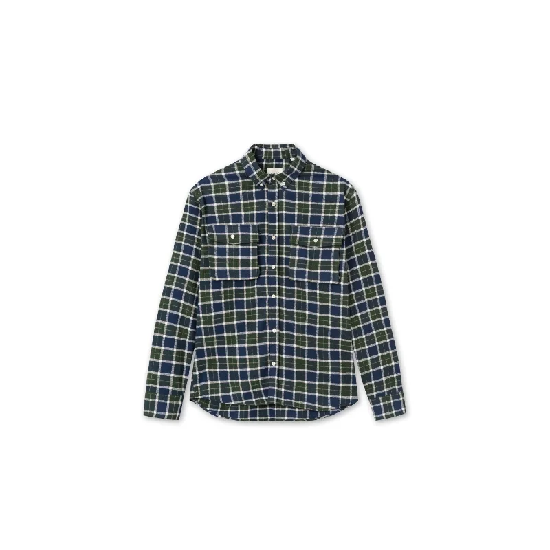Wrap ShirtsAlaska Shirt (Navy Check)