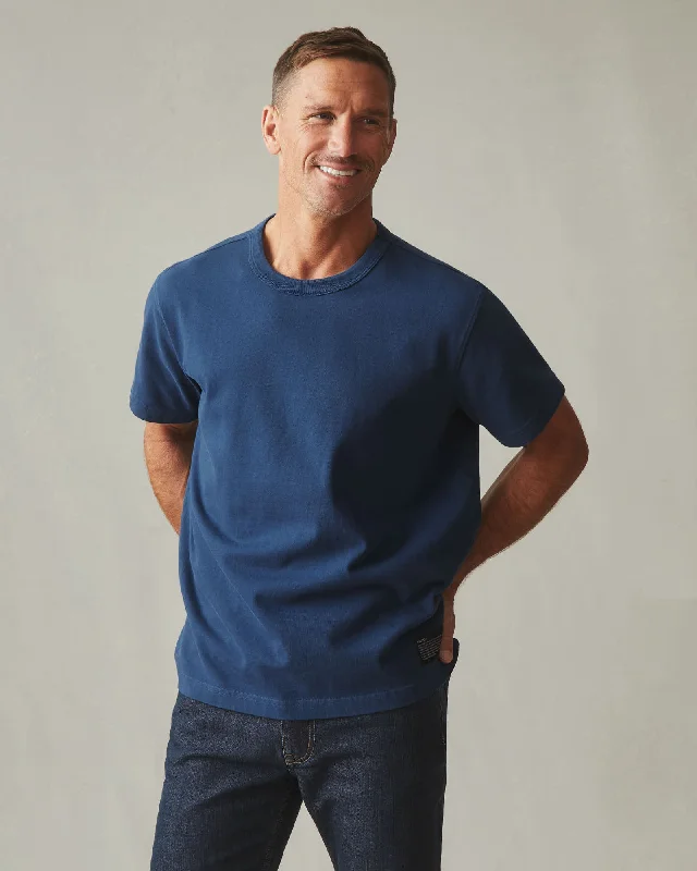 French Terry T-ShirtsEverest Tee - Marine Navy