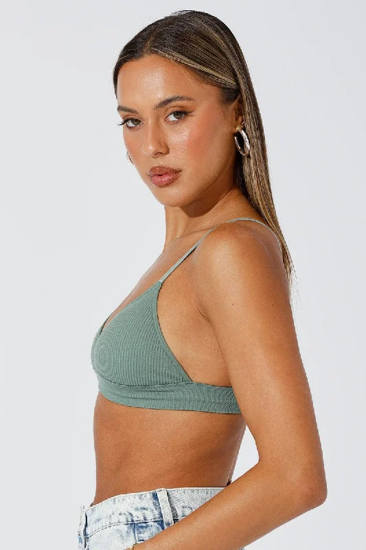 Green Bralette Seamless