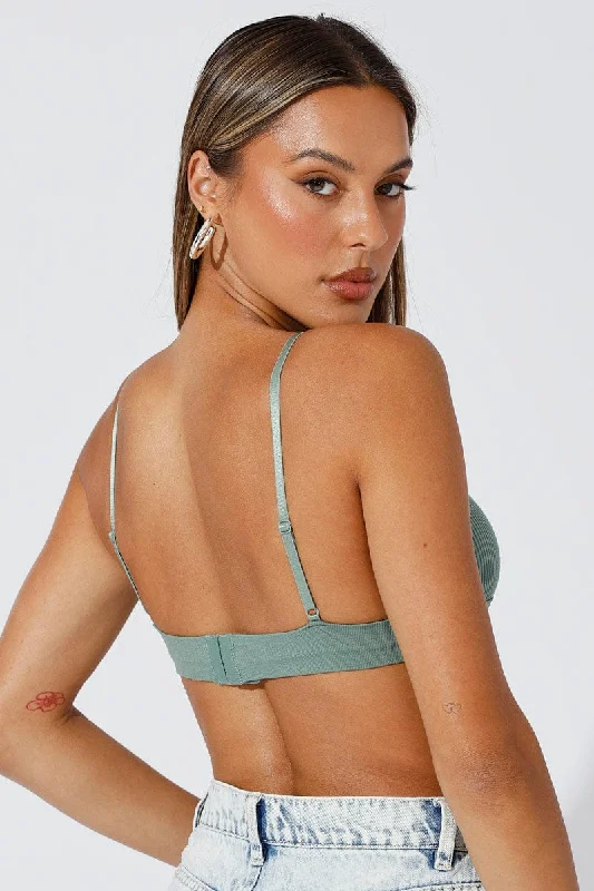 Green Bralette Seamless