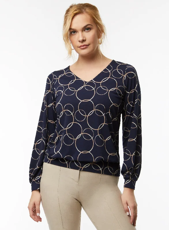 Laura / Blue Pattern / XL