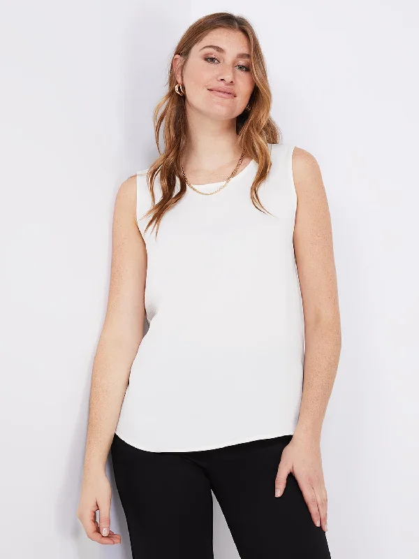 Sleeveless Textured Blouse