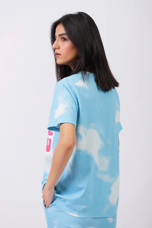 TIE AND DYE PRINTED TEE