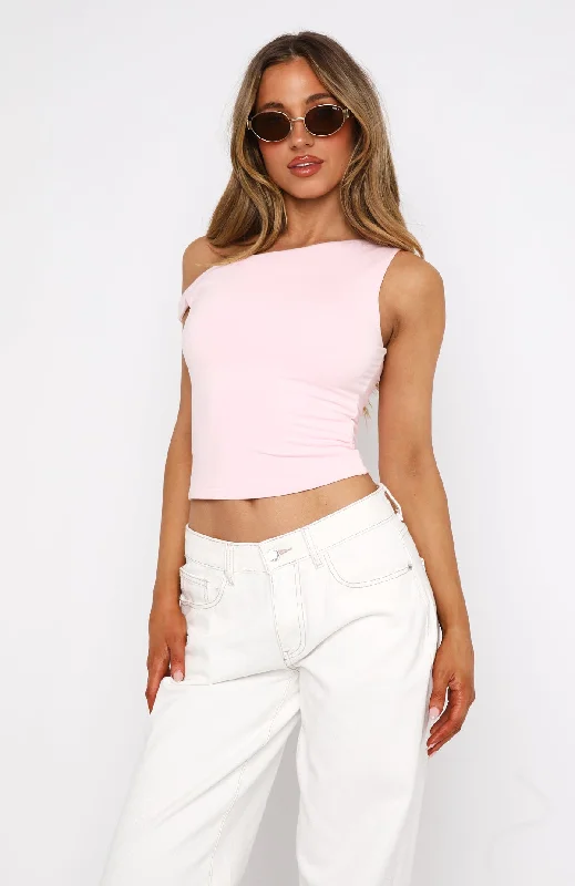 Dressing Up Top Baby Pink