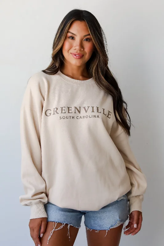 Ivory Greenville South Carolina Sweatshirt