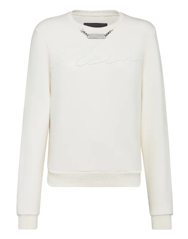 Leisurewear Sweatshirt LS Embroidery Signature