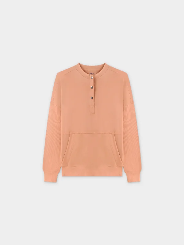 POCKET TEE-SALMON