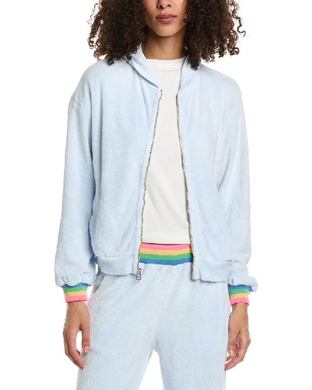 SUNDRY Rainbow Rib Hoodie