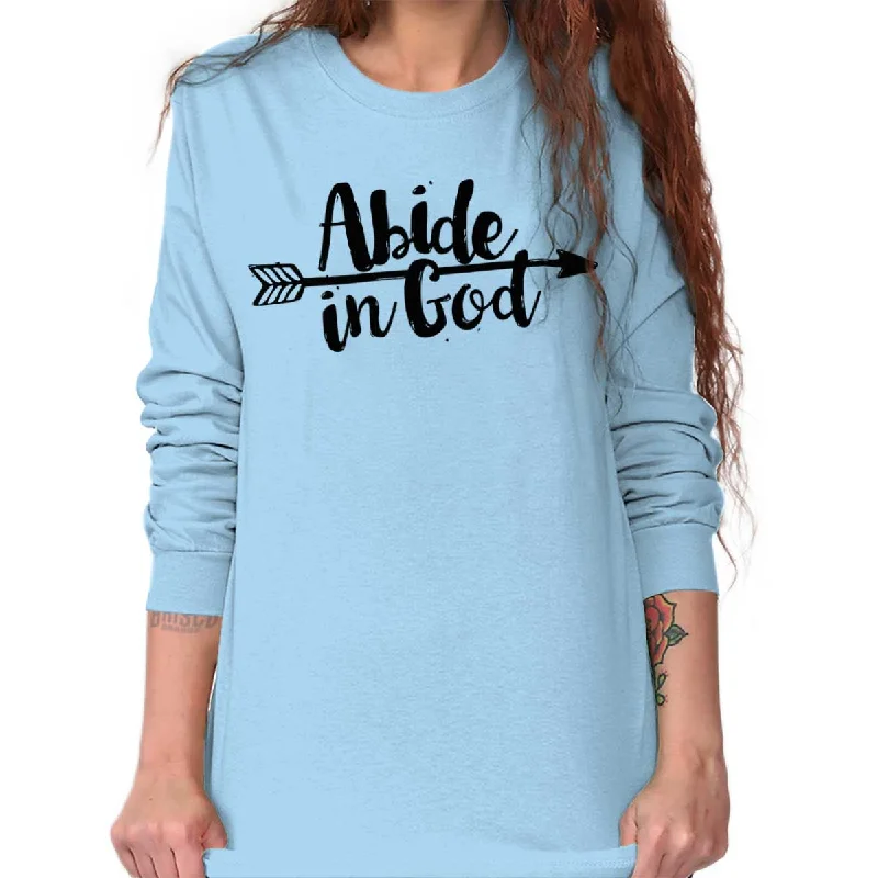 Abide God Long Sleeve T-shirt