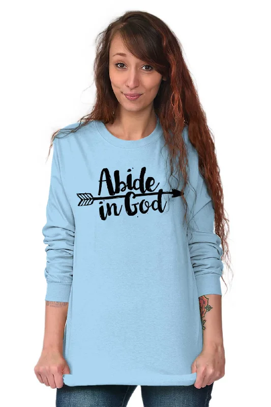 Abide God Long Sleeve T-shirt