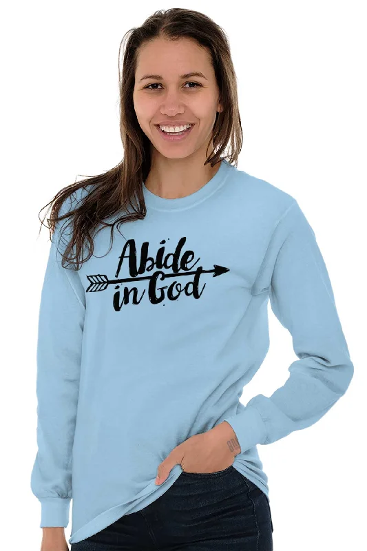 Abide God Long Sleeve T-shirt