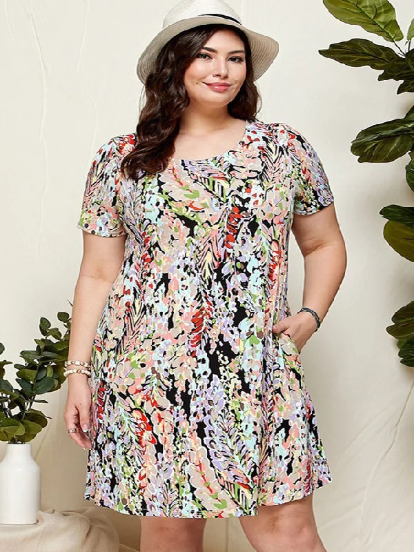 Blaine Plus Size Short Dress