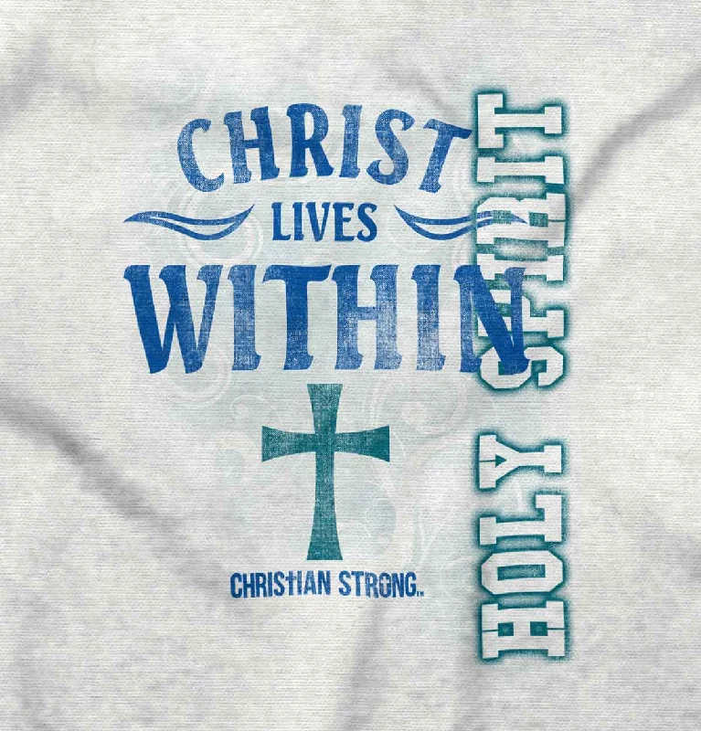 Christ Lives Within Long Sleeve T-Shirt