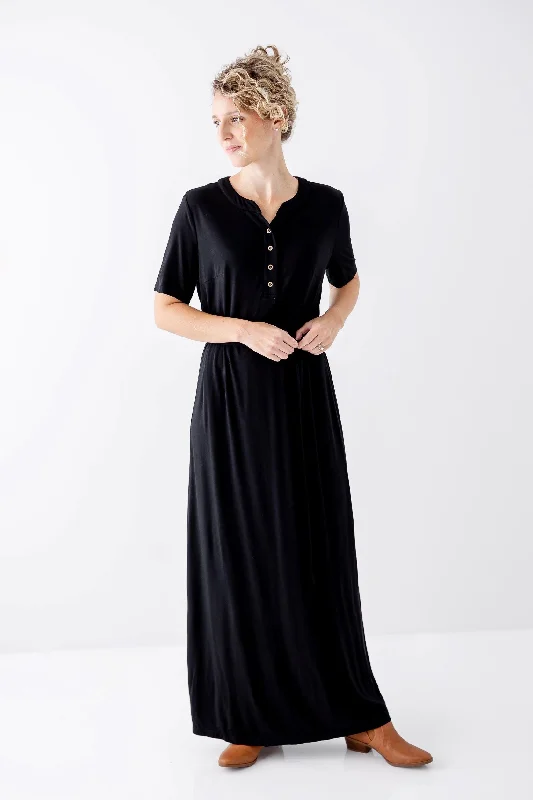 'Kate' Knit Maxi Dress