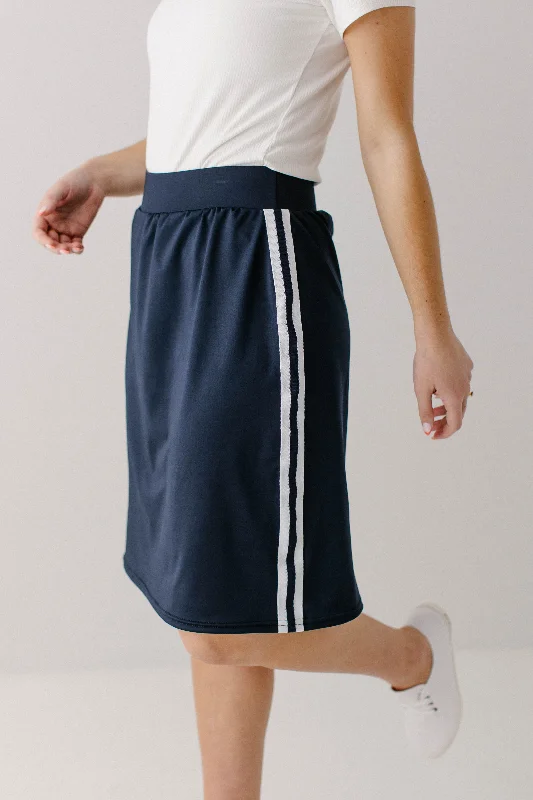 X-Small / Navy with Stripe