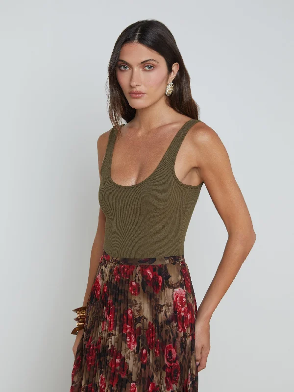 Nica Scoopneck Bodysuit