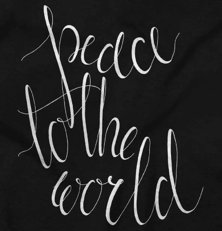 Peace To The World Long Sleeve T-Shirt