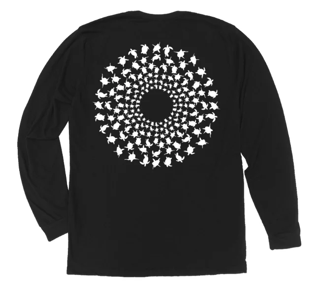 Sea Turtle Mandala Long Sleeve T-Shirt