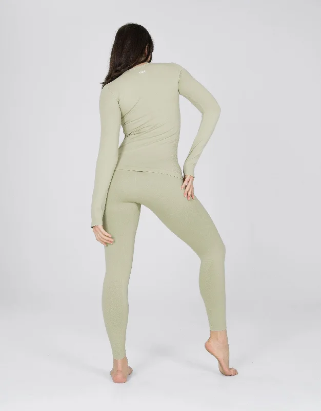 Premium Seamless V6 Long Sleeve - Viridis (Green)