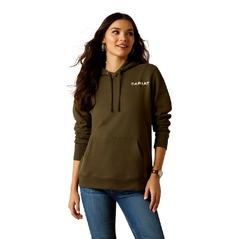 10052411 Ariat Women's Stamp Hoodie - Relic