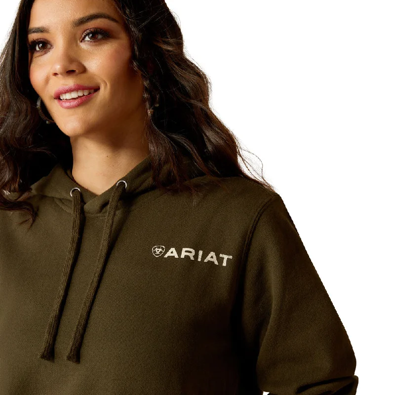 10052411 Ariat Women's Stamp Hoodie - Relic