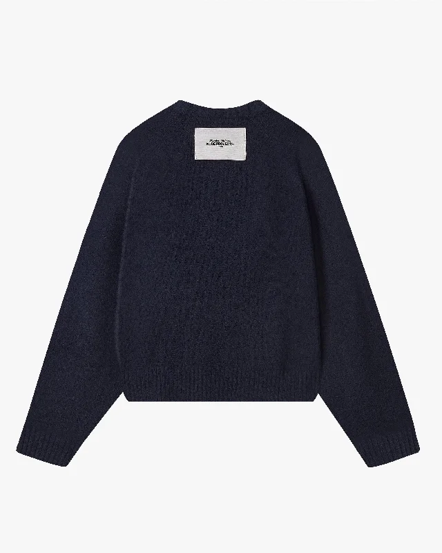 BOXY SWEATER NAVY