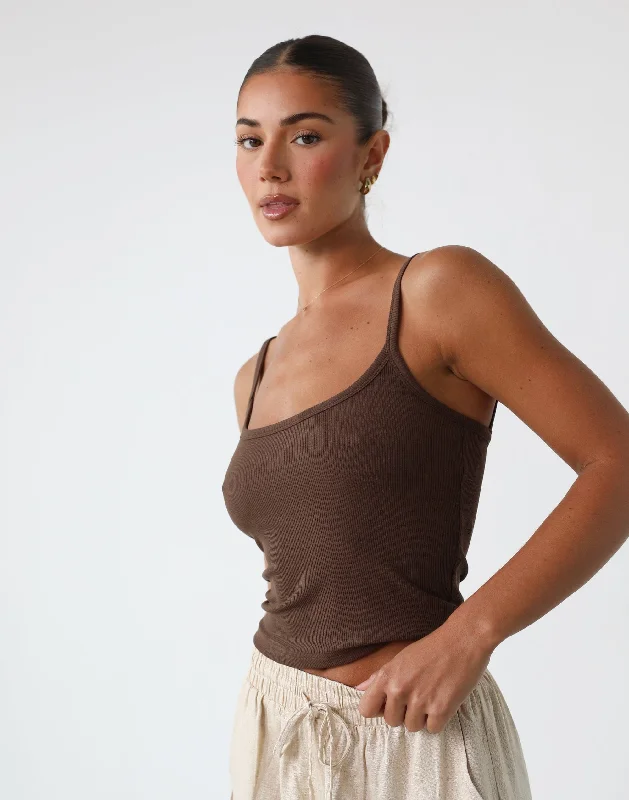 Malina Cami Top (Oak)