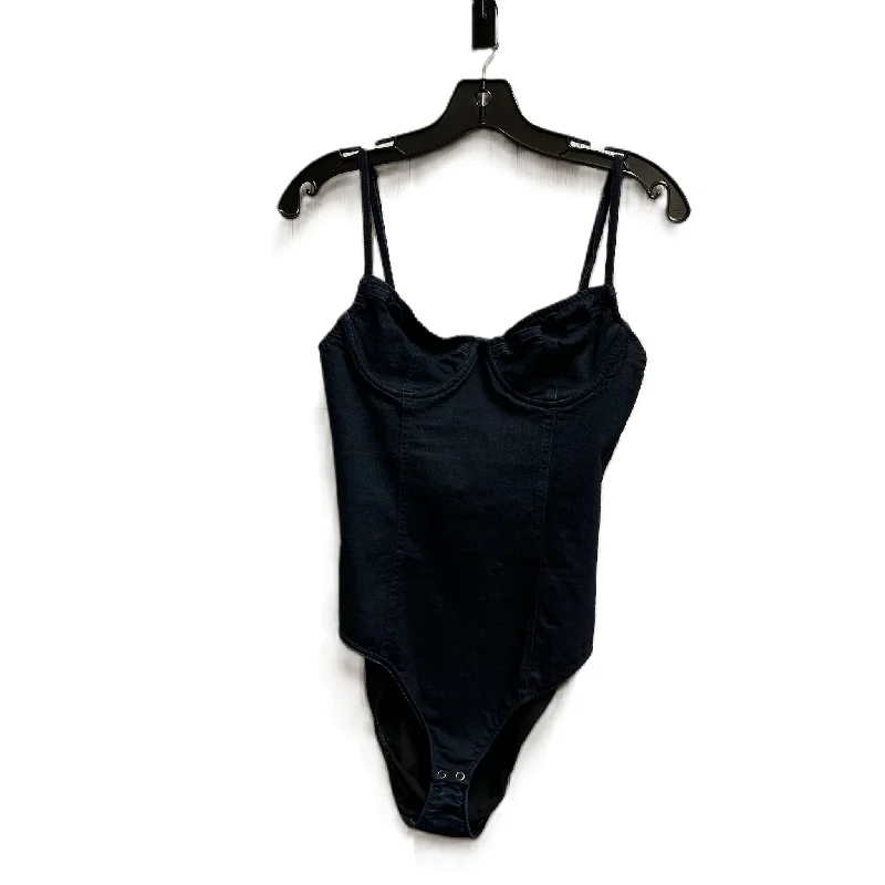 Navy Bodysuit By American Apparel, Size: L