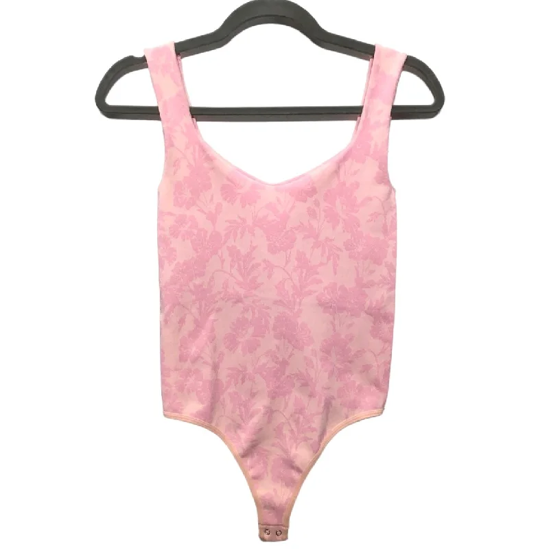 Pink Bodysuit Free People, Size Xs