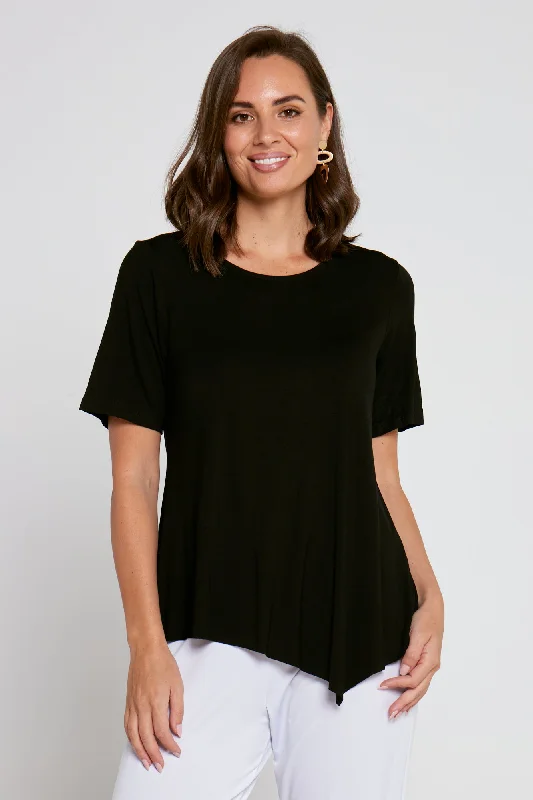 Shyla Modal Top - Black