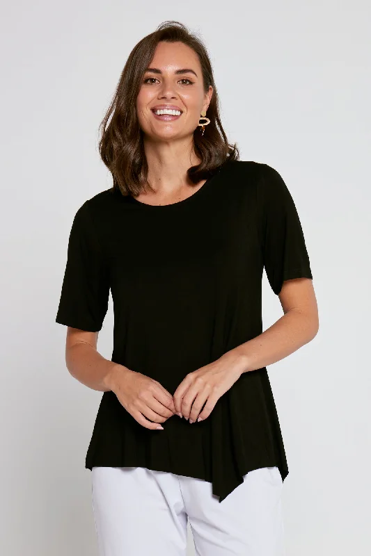 Shyla Modal Top - Black