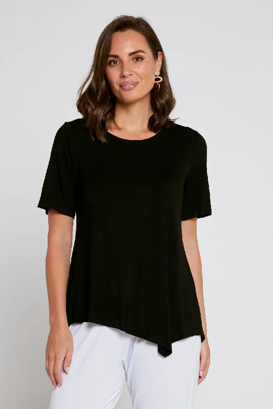 Shyla Modal Top - Black