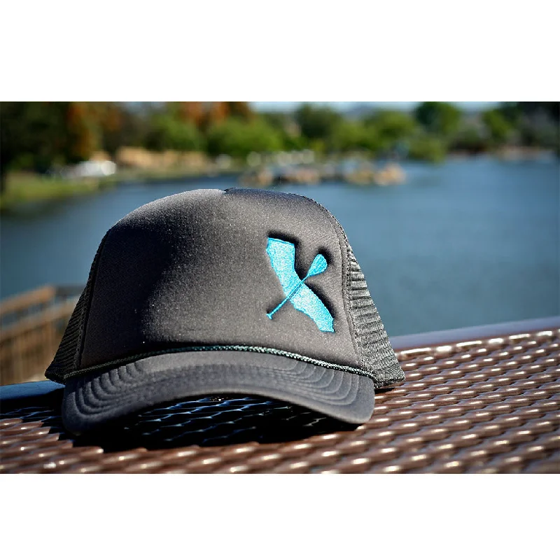 Charcoal Grey (Turquoise Embroidery)