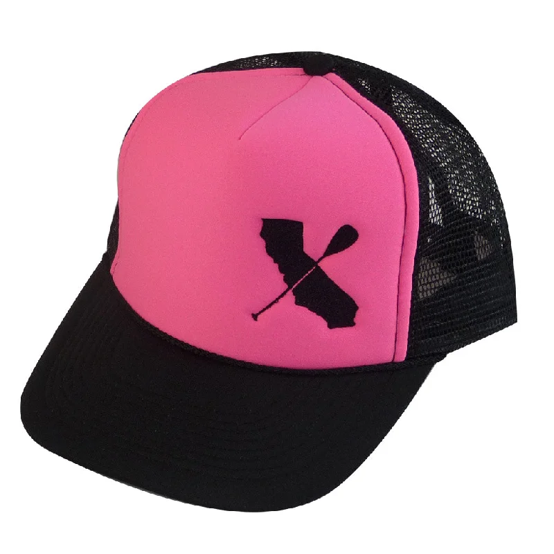 Neon Pink and Black (Black Embroidery)