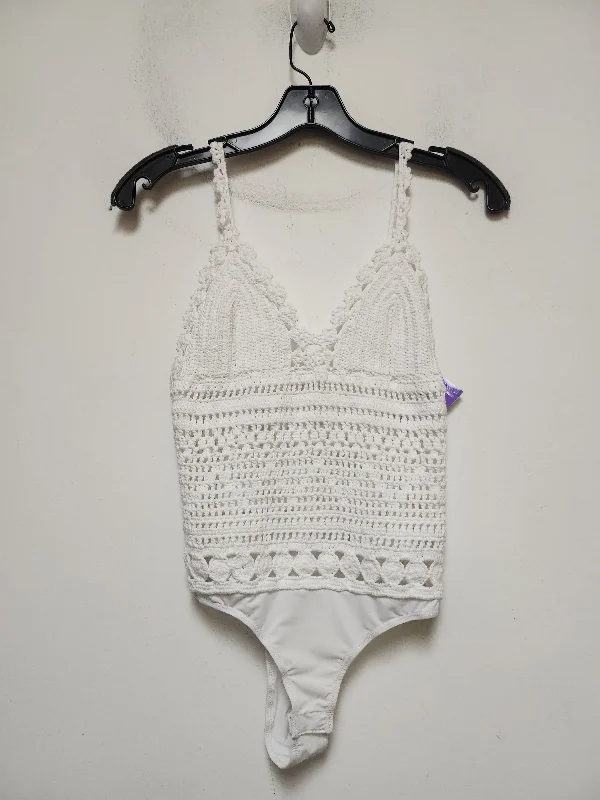 White Bodysuit Astr, Size Xs