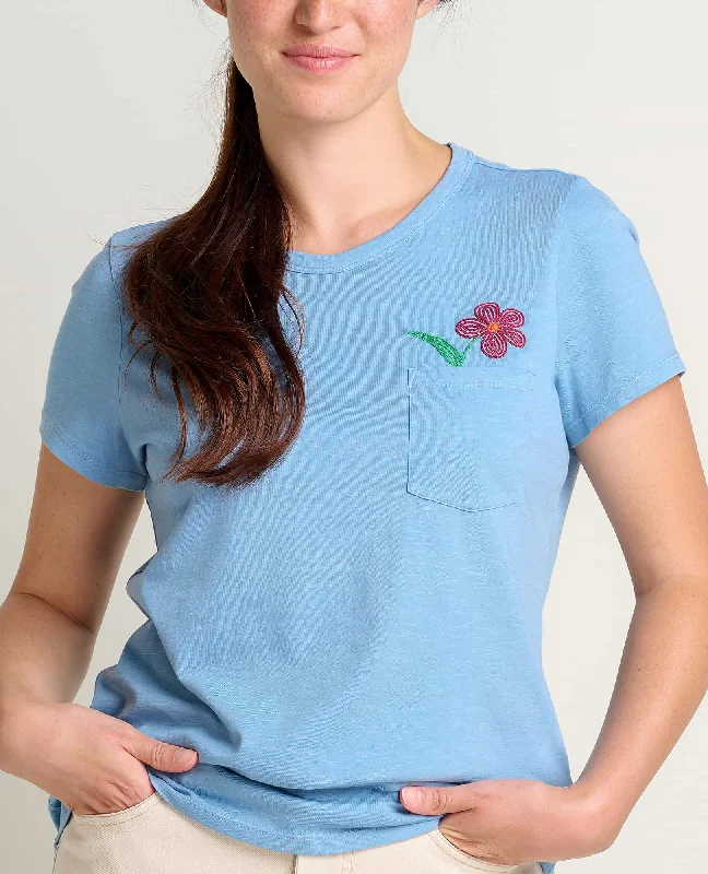 Weathered Blue Embroidery / XL