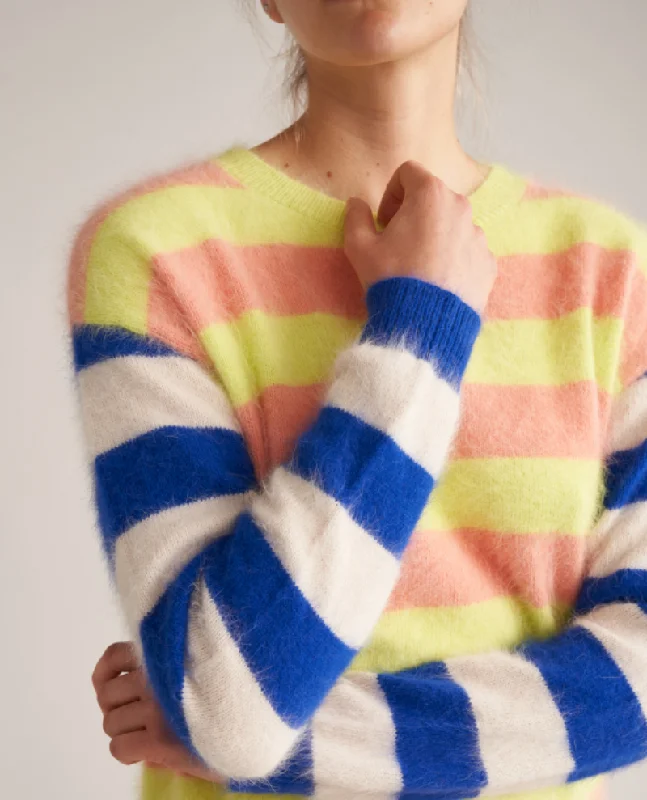 Bellerose Datyse Stripe Angora Knit