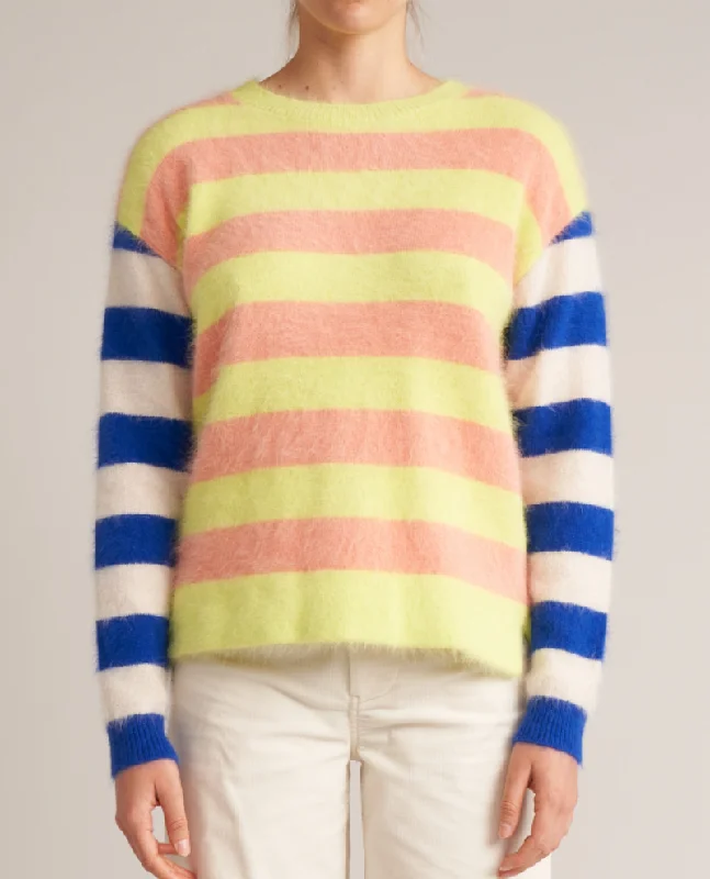 Bellerose Datyse Stripe Angora Knit