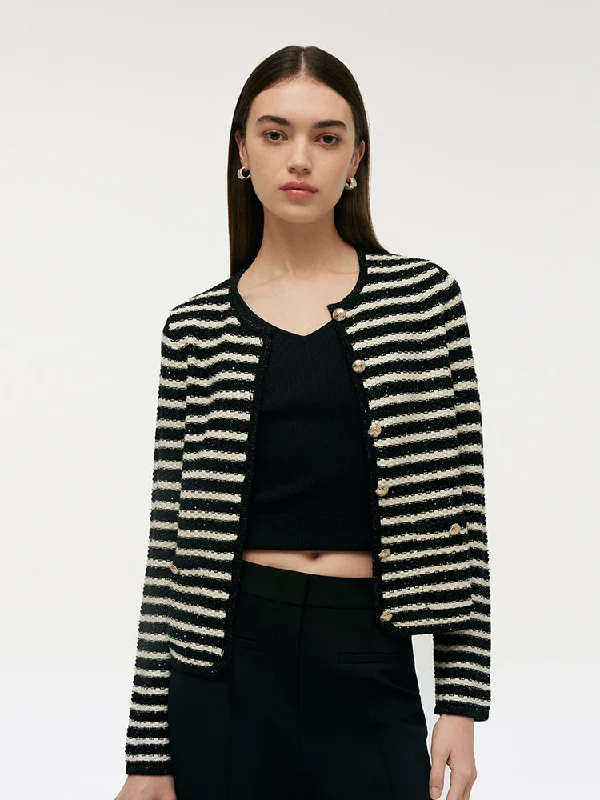 Black and White Stripe / XS