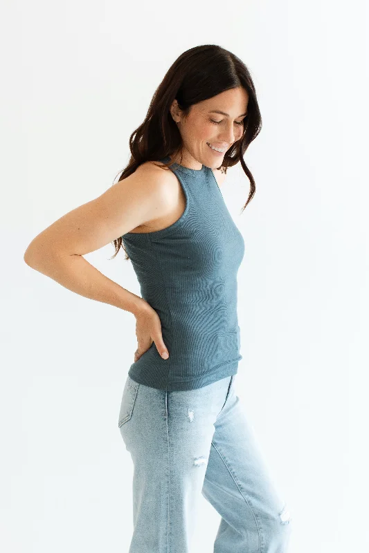 Brooke Essential Ribbed Tank