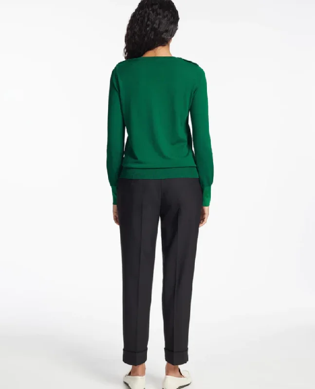 Cefinn Colette Emerald Green Knit