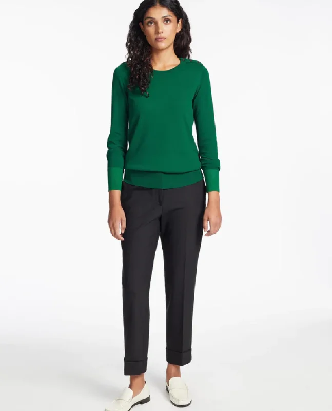 Cefinn Colette Emerald Green Knit