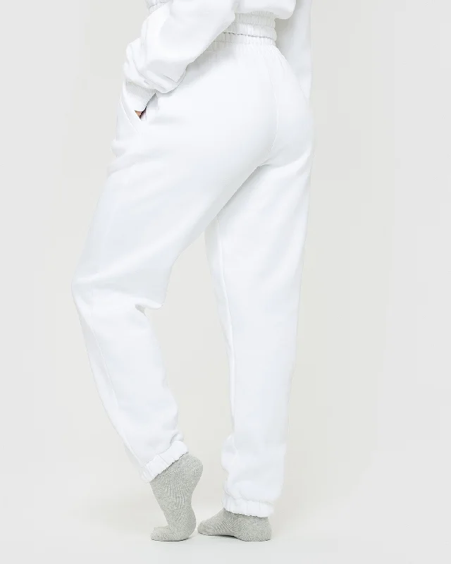 Comfort Joggers | White