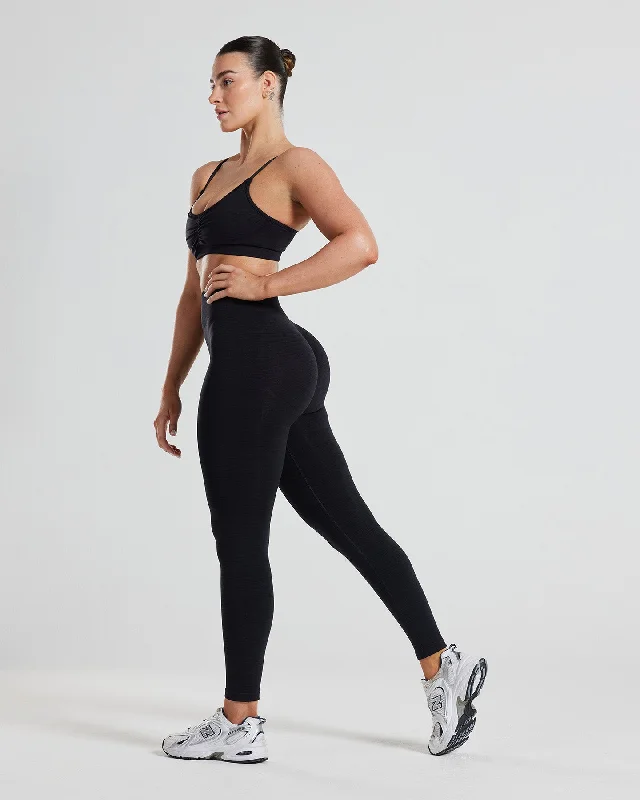 Define Scrunch Seamless Leggings | Black