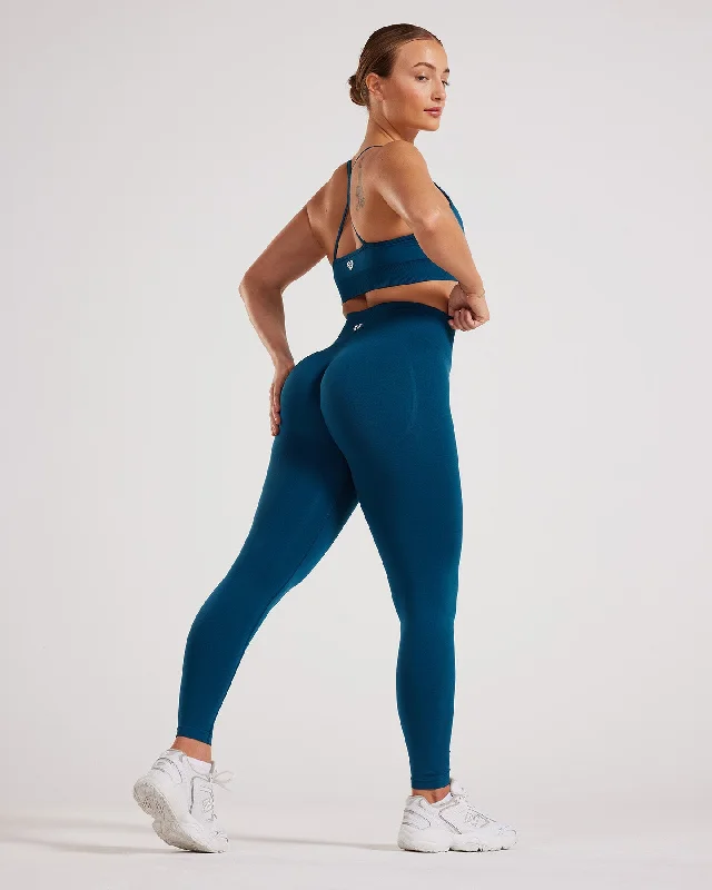 Define Scrunch Seamless Leggings | Teal