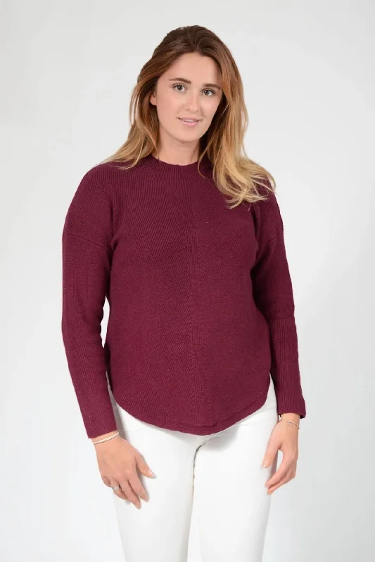 Diagonal Ribbed Jumper