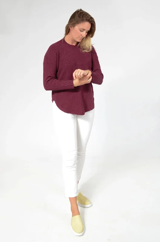 Diagonal Ribbed Jumper