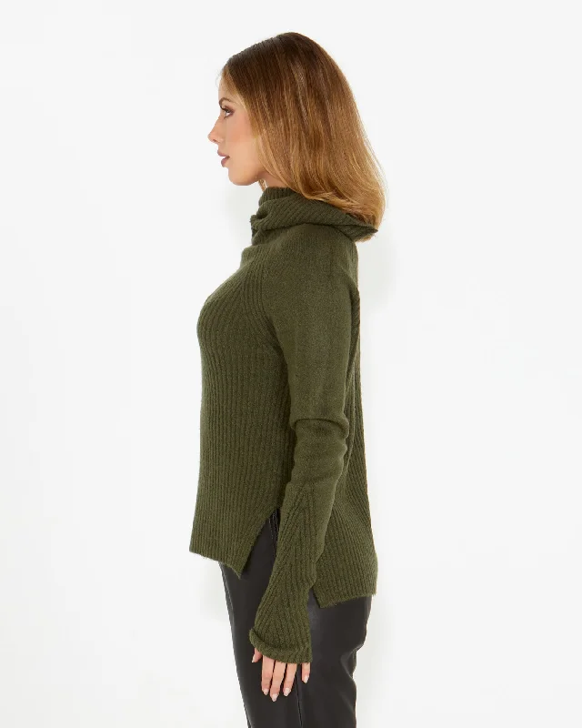 Downtown Knit - Olive