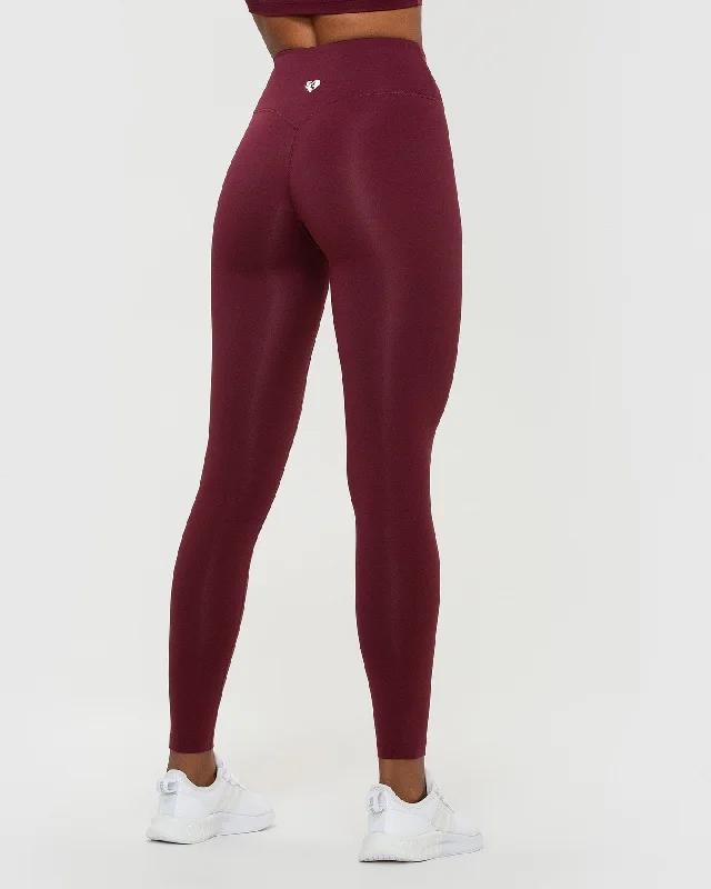 Essential Leggings | Dark Cherry