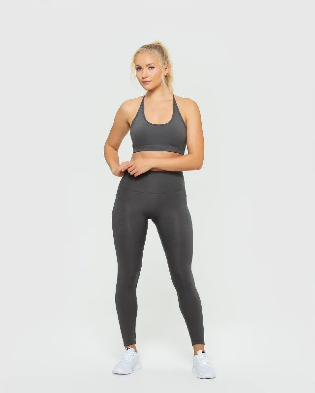 Essential Leggings with Pockets | Graphite